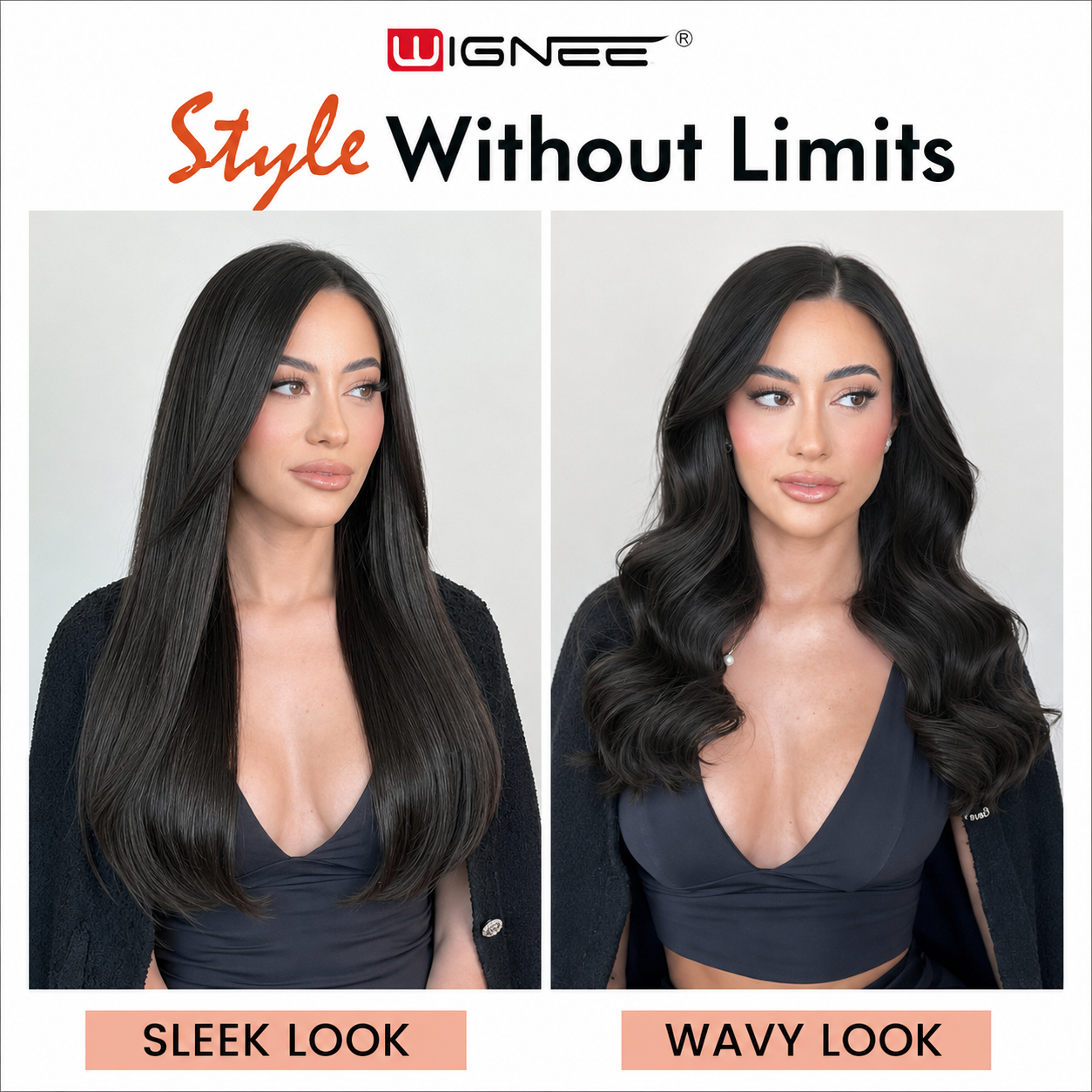 100% Remy Human Hair Real Human Hair Extensions Clip Ins 18 Inch 8Pcs 130g Invisible Hair Extension for Women Daily Party Use