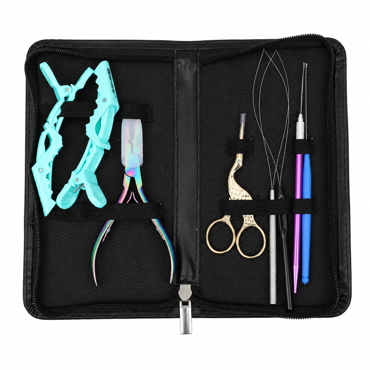 OVO Butterfly Weft Hair Extensions – Complete Installation Kit with All Accessories