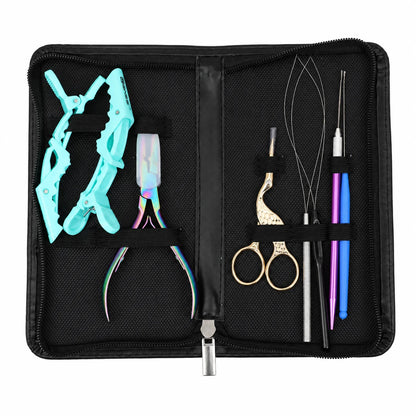 OVO Butterfly Weft Hair Extensions – Complete Installation Kit with All Accessories