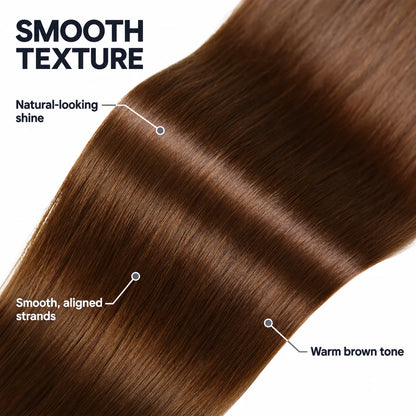 WIGNEE Volumizing Tape-In Hair Extensions – Two-Piece Design for Natural-Looking Fullness-4#
