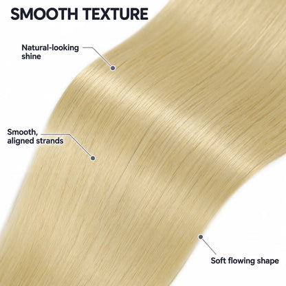 WIGNEE Volumizing Tape-In Hair Extensions – Two-Piece Design for Natural-Looking Fullness-613
