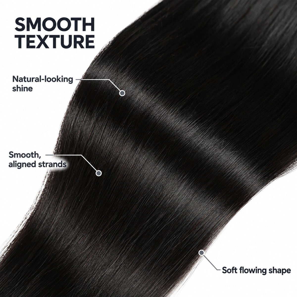 WIGNEE Volumizing Tape-In Hair Extensions – Two-Piece Design for Natural-Looking Fullness-1B
