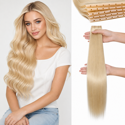 WIGNEE Butterfly Genius OVO Weft Human Hair Extensions Double Invisible Glueless 100% Remy Hair