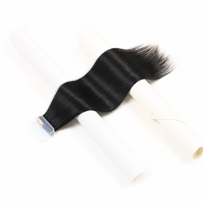 Natural Black (1B) -Invisible Tape In Extensions