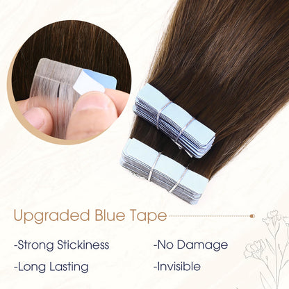 Dark Brown (2) - Tape-Ins Hair Extensions