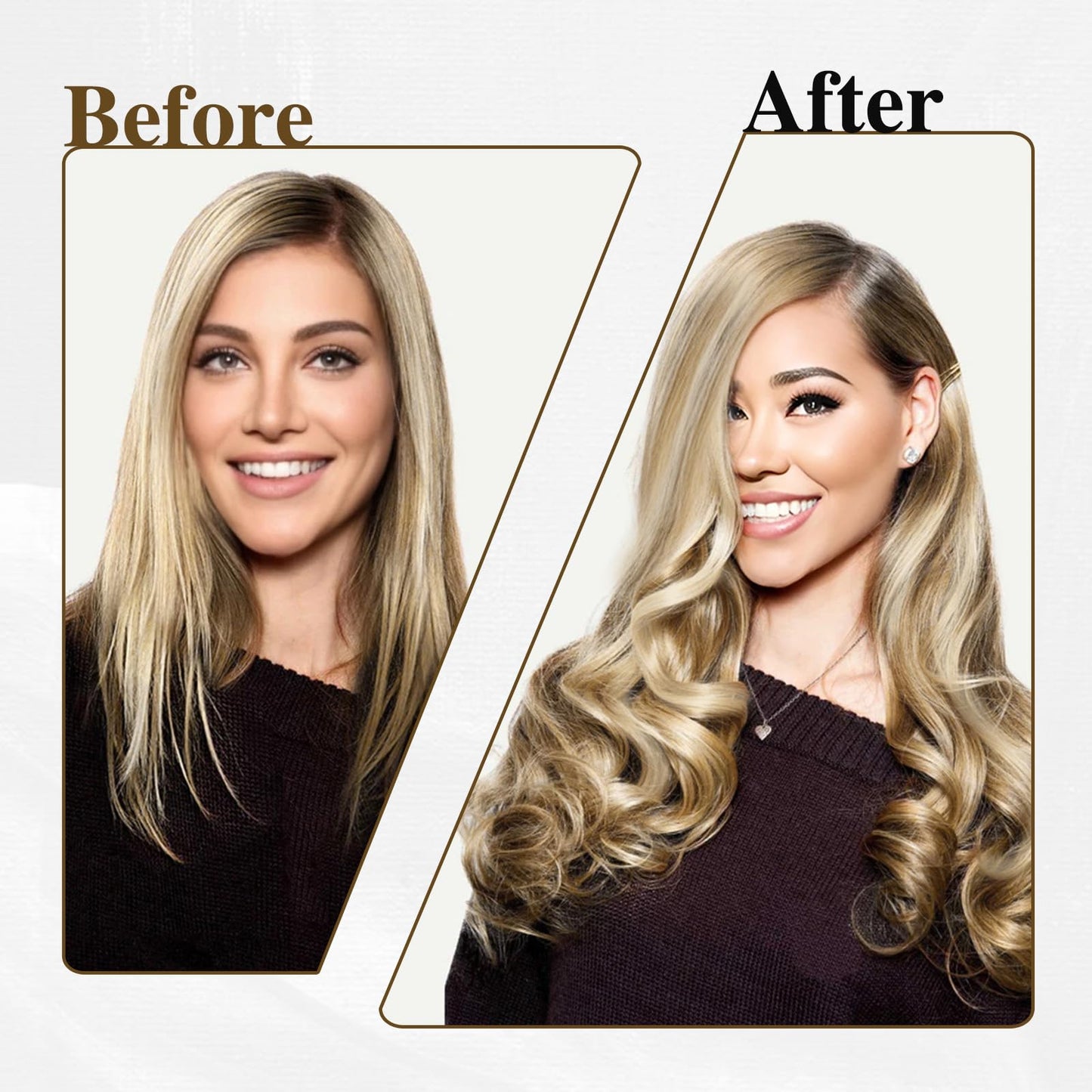 highlighted platinum blonde (9A/P60) - Tape-Ins Hair Extensions