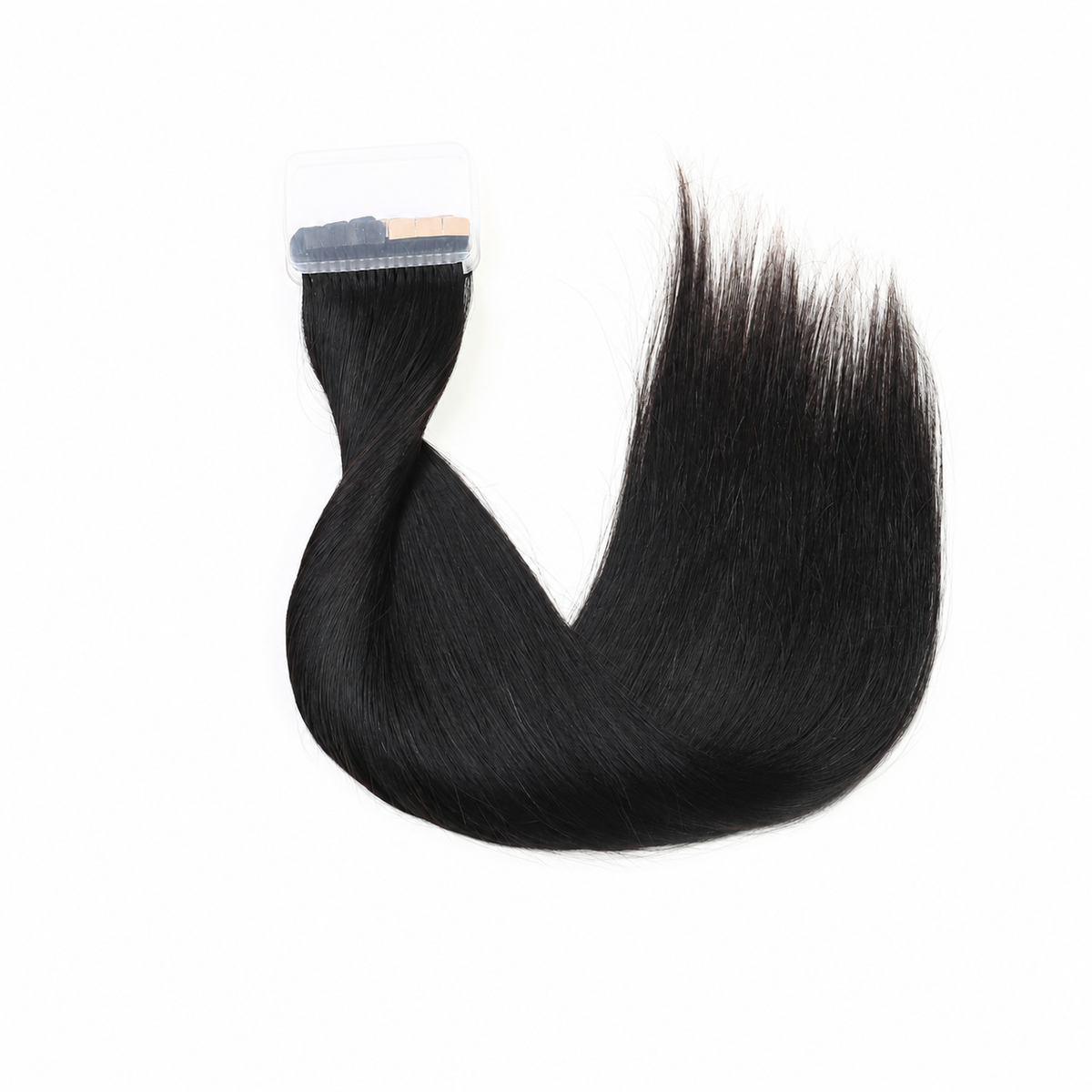 Natural Black (1B) -Invisible Tape In Extensions