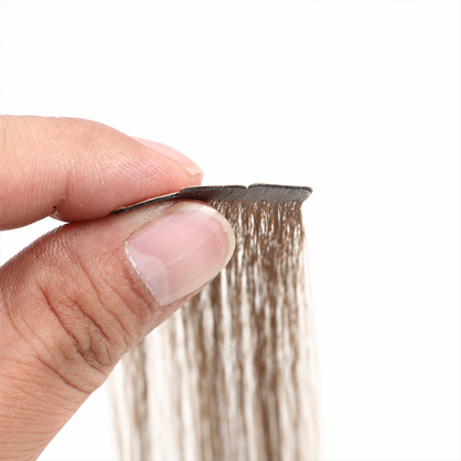 Chocolate Brown (4) -Invisible Tape In Extensions