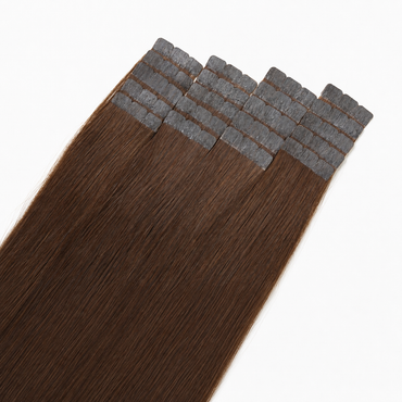 Chocolate Brown (4) -Invisible Tape In Extensions 40Pcs 80g