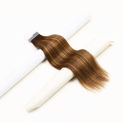 Caramel Blonde Ombre (TP4/27) -Invisible Tape In Extensions