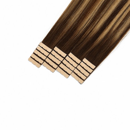 Caramel Blonde Ombre (TP4/27) -Invisible Tape In Extensions