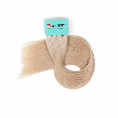 Bleach Blonde(613) -Invisible Tape In Extensions