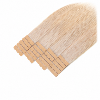 Bleach Blonde(613) -Invisible Tape In Extensions