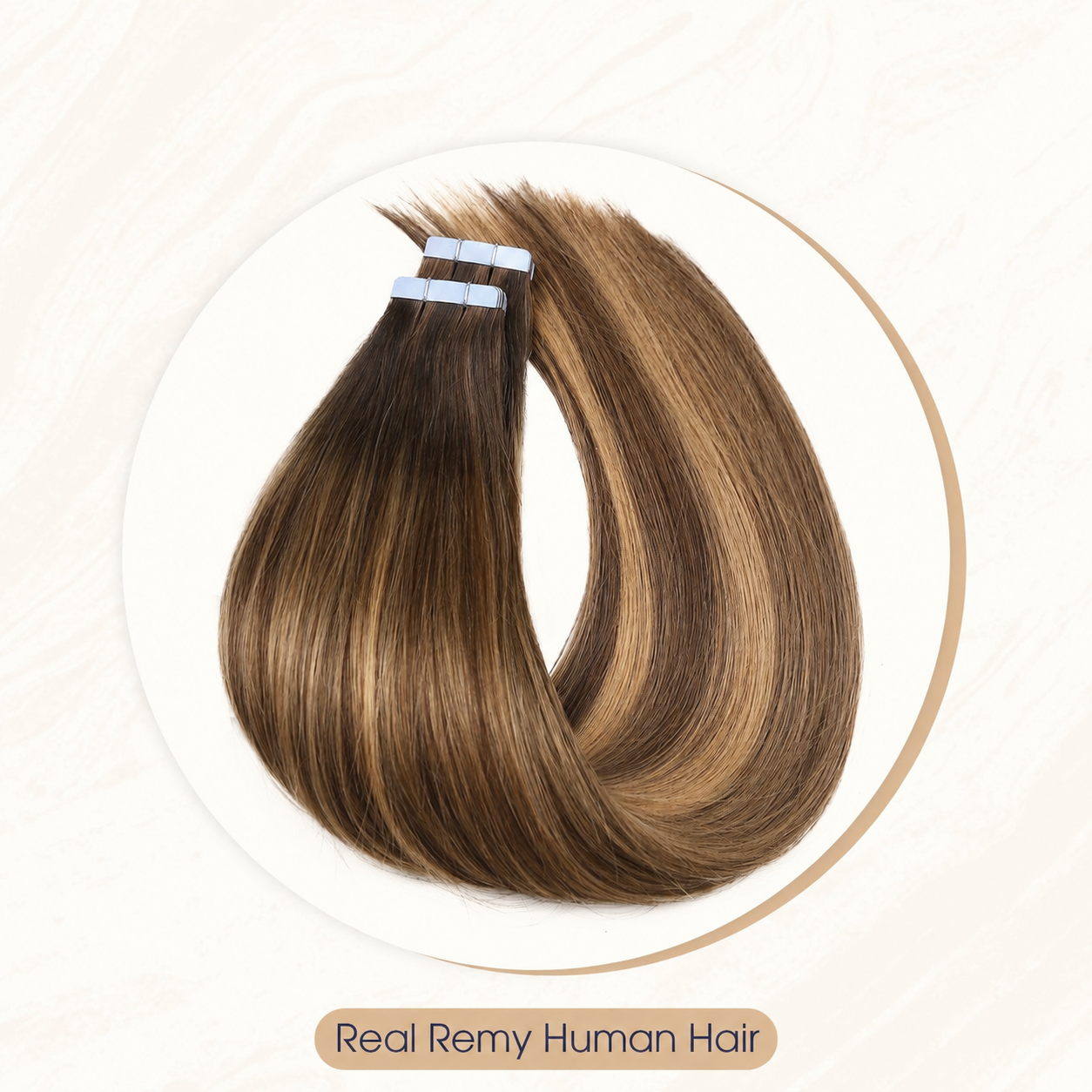 Ombre Honey Blonde(T4/27) - Tape-Ins Hair Extensions（ Buy One, Get One Free）
