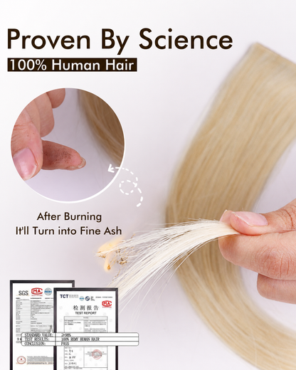 Ombre Blonde (4M22) -OVO Butterfly Weft Hair Extensions 50G