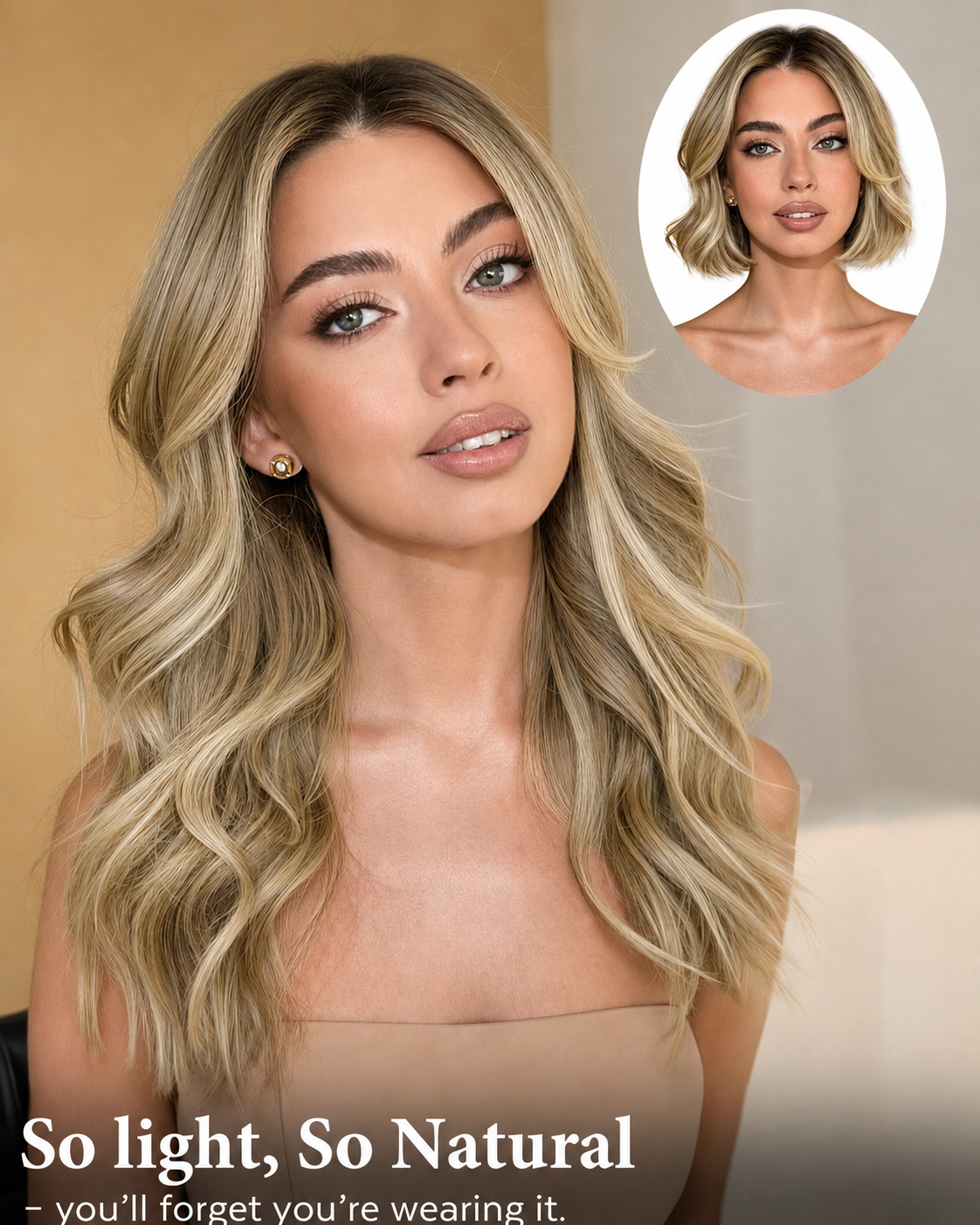 Pure White Blonde(9A/60) OVO Butterfly Weft Hair Extensions 50G