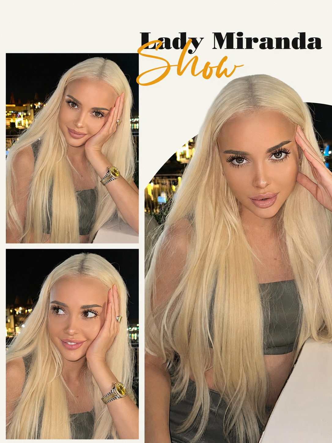 Bleach Blonde (613) -OVO Butterfly Weft Hair Extensions 50G