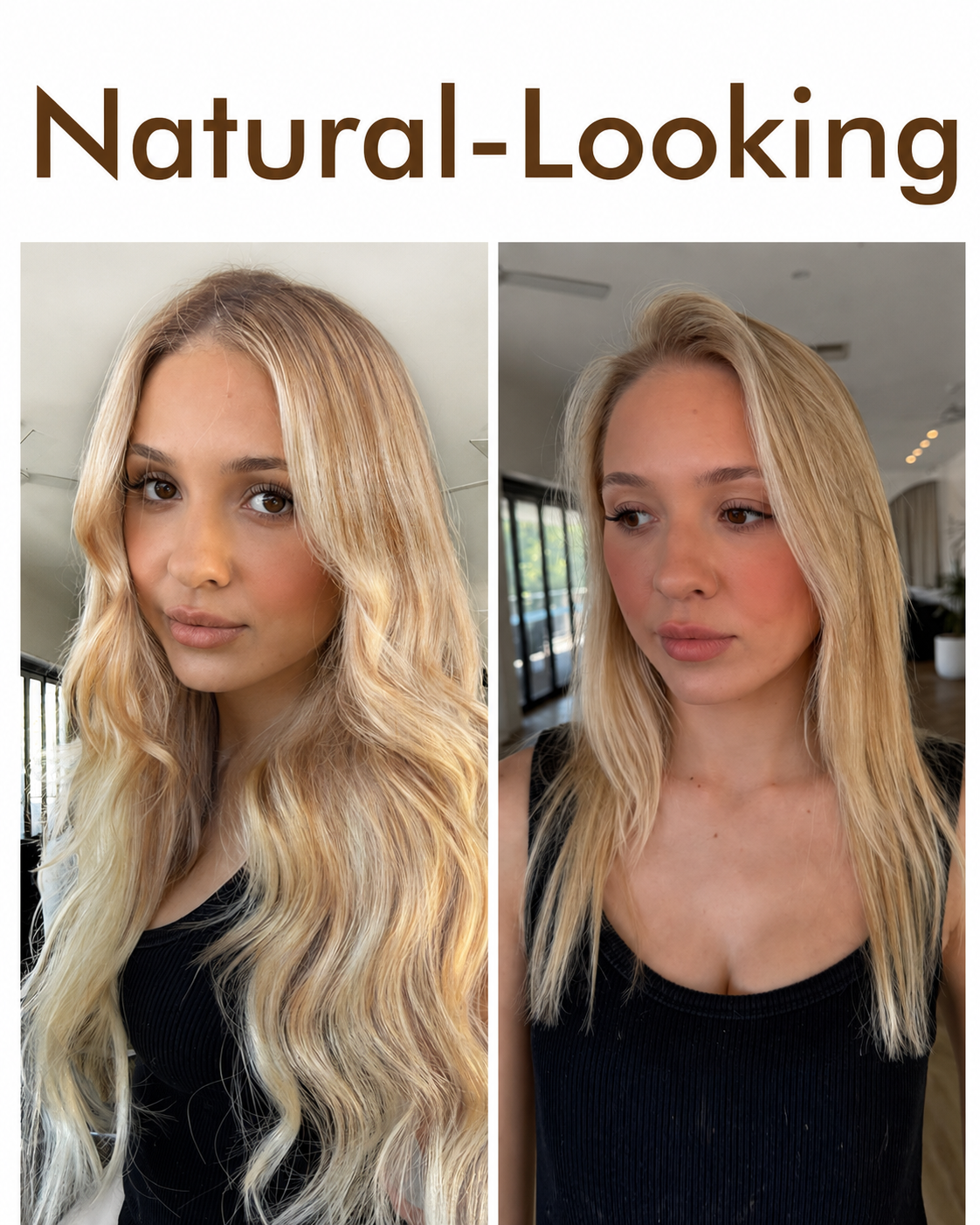 Dirty Blonde Highlights (18/613) -OVO Butterfly Hair Extensions 8PCS 100G