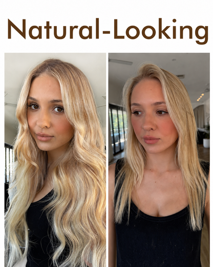 Dirty Blonde Highlights (18/613) -OVO Butterfly Hair Extensions 8PCS 100G