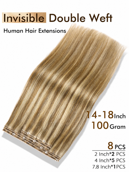 Mixed Blonde(10/24) -OVO Butterfly Hair Extensions 50G