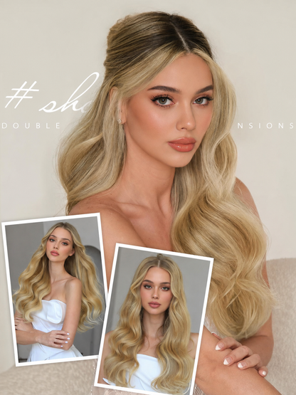 Mixed Blonde(10/24) -OVO Butterfly Hair Extensions 50G