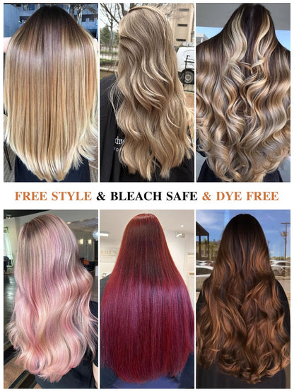 Light blonde -Bulk Human Hair for Braiding 100g