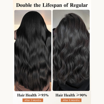Natural Black -Bulk Human Hair for Braiding 100g