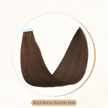 Dark Brown (2) - Tape-Ins Hair Extensions